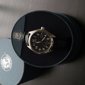 Citizen Eco-Drive men's leather watch